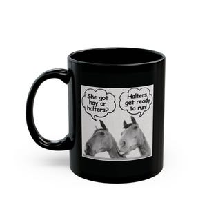 Taza divertida con forma de caballo de 11 oz o 15 oz. Regalos de caballos para mujeres y hombres. Regalo para amantes de los caballos. Regalo para él o para ella. Regalo para amantes de los caballos. Regalo equino para él o para ella.