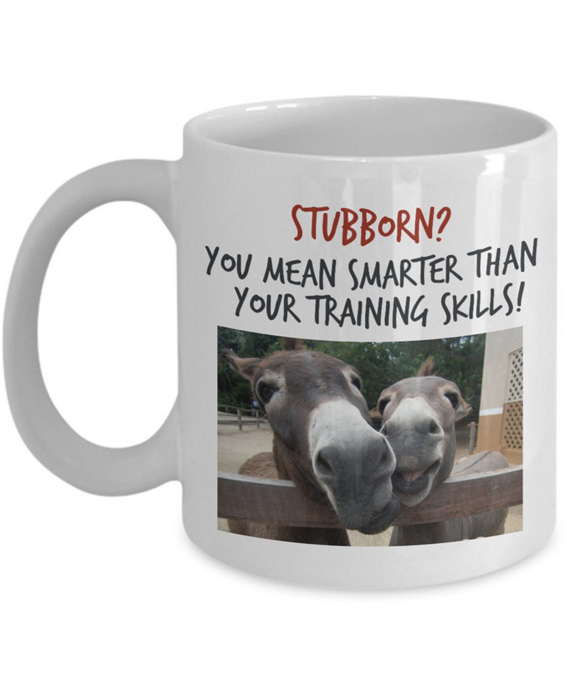 Donkey Coffee Mug Donkey Gifts For Donkey Lovers Funny Etsy