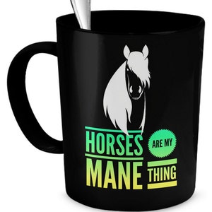 Taza divertida de los amantes del caballo. Regalos de caballos para mujeres u hombres. Yegua. Regalo para los amantes de los caballos. Regalo de dama de caballo. Regalos para él o ella. Regalos Equinos