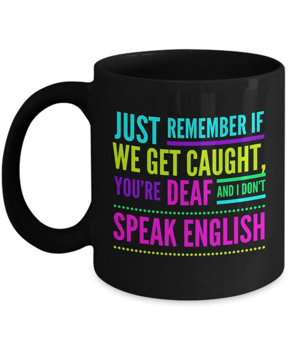 Funny saying mugs online