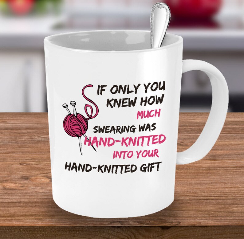 Funny Knitting Coffee Mug Knitting Mug for Women Knitters Etsy UK
