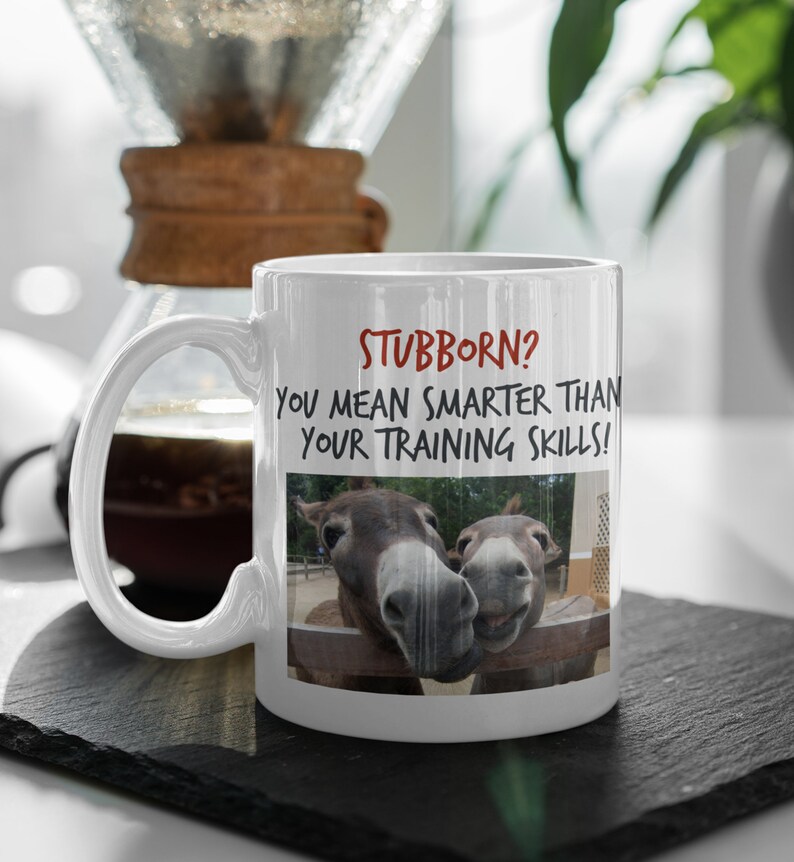 Donkey Coffee Mug Donkey Gifts For Donkey Lovers Funny Etsy