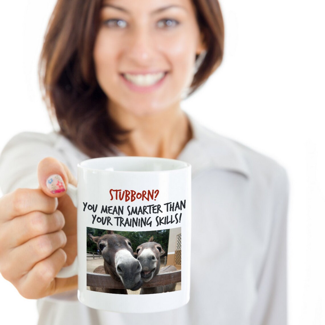 Funny Donkey Coffee Mug. Donkey Gifts for Donkey Lovers. Funny Donkey