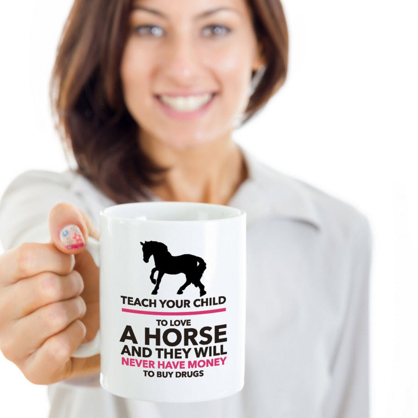 Funny Horse Coffee Mug Horse Lover Coffee Mug for Women Horse Gifts for