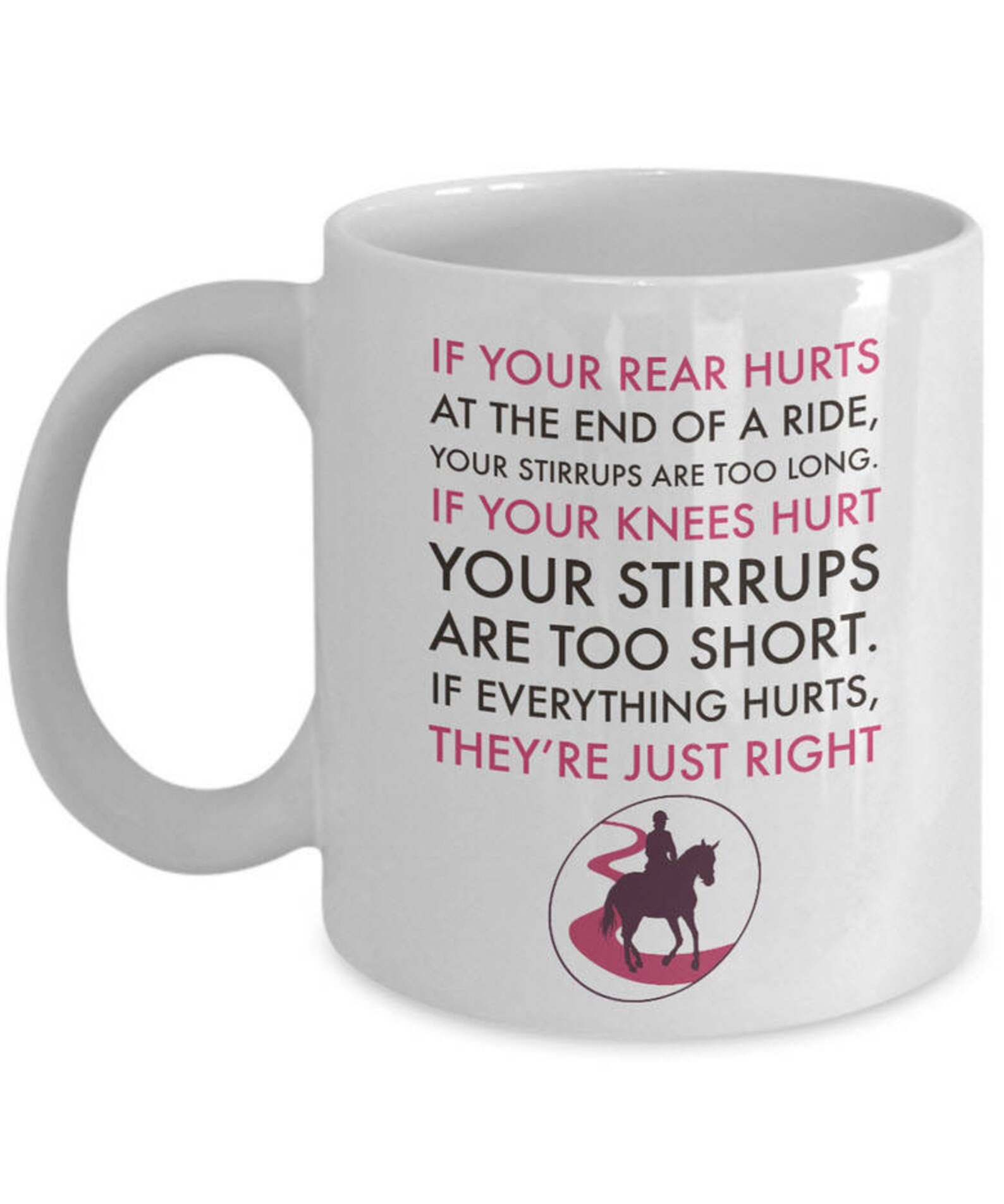 Horse Mug. Funny Horse Gifts For Women Or Men. Horse Girl. Etsy