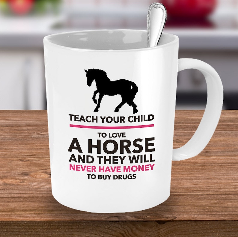 Funny Horse Coffee Mug Horse Lover Coffee Mug for Women Horse Gifts for