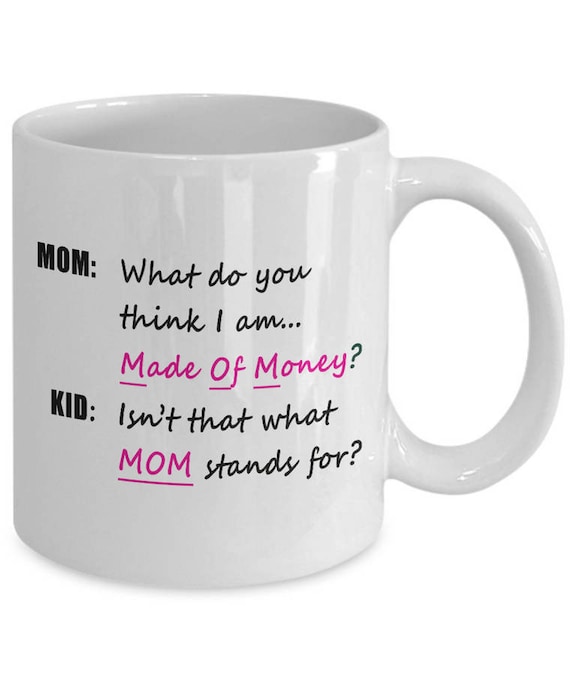 Mugs with sayings, expecting mom gift, girl power, mom life mug, funny  coffee mug, Mom Coffee Mug, Mugs for Mom, Funny Mom Life Mug