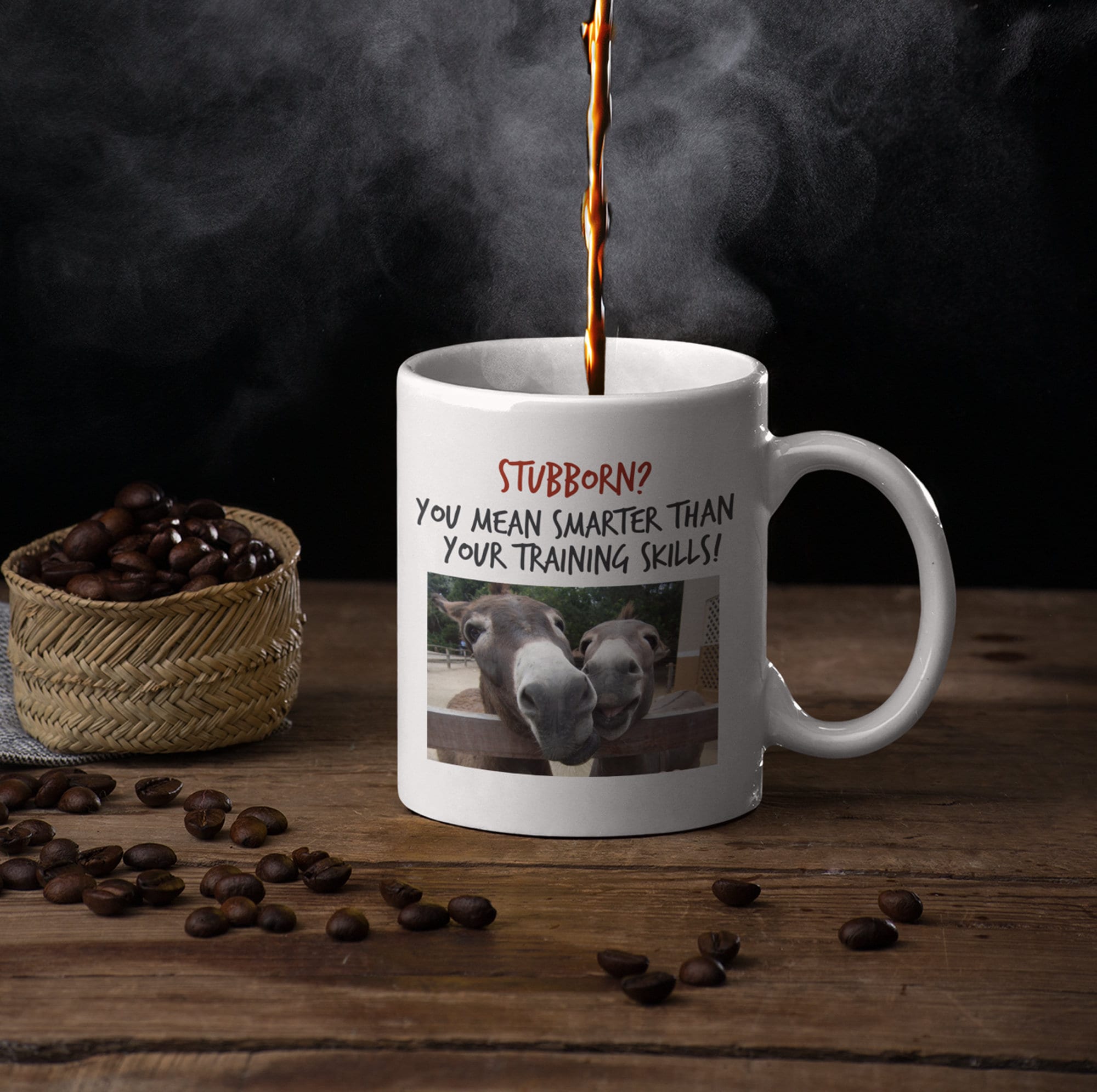 Donkey Coffee Mug Donkey Gifts For Donkey Lovers Funny Etsy