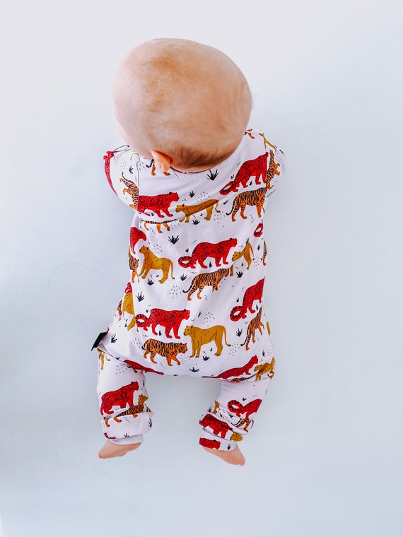Tiger romper hot sale baby