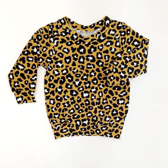 Baby leopard cheap sweater