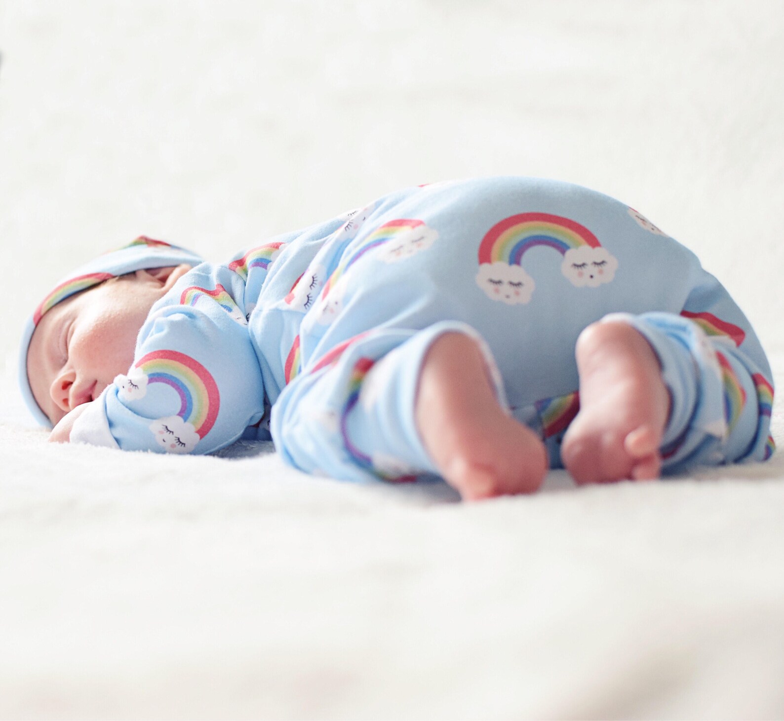 Rainbow Baby Grow Baby Girl/boy Unisex Rainbow Baby Grow Etsy UK