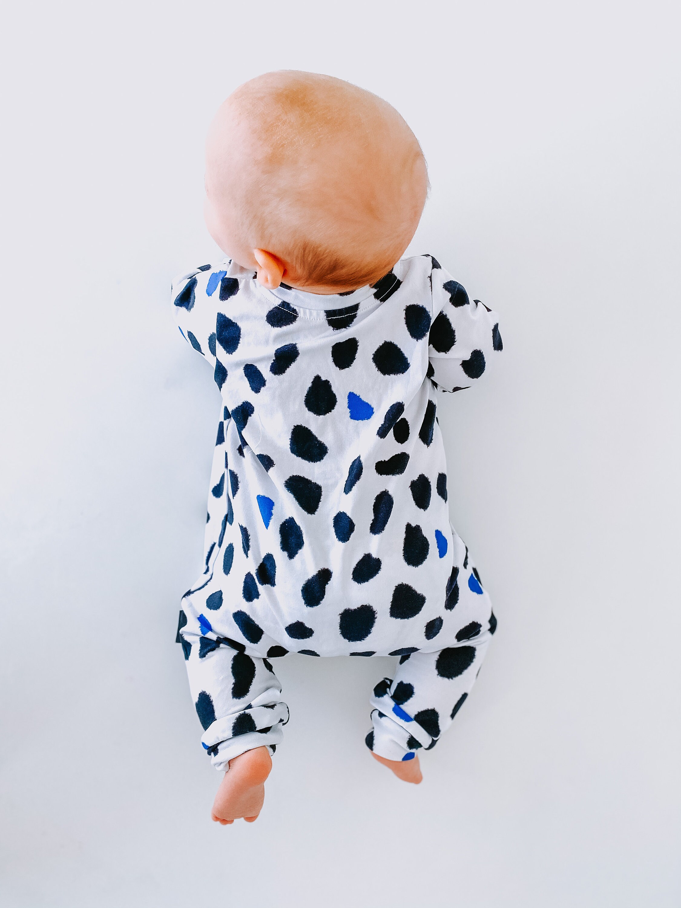 Spotty Baby Grow Baby Girl boy Unisex Dalmatian Spot Baby Grow