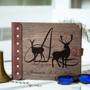 Wedding Guest Book, adventure book wedding gift for couple guest sign in book? bride and groom gift, photo book, rustic wedding book