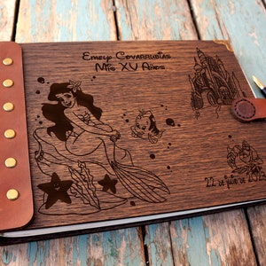 Quinceañera guest book Sweet 15 Mis Quince alternative Princesses guest book quince Libro de firmas para quinceanera