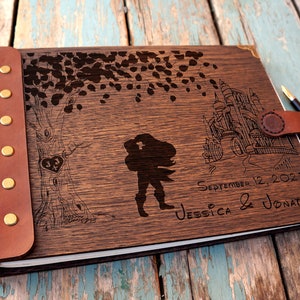 wedding guest book / Rustic Wedding Guest Book / Wedding Guest Book / wedding gift