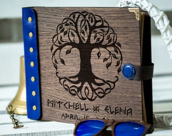 Viking wedding guest book - Viking wedding gift