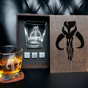 Personalized whiskey gift set, whiskey gift set