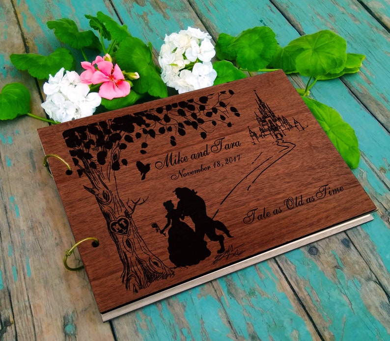 Personalized Guestbook Guestbook Wood Wedding Gift Guest Etsy