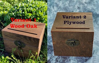 Scatola Postale Per Matrimonio In Legno Vintage Con Lucchetto – Cassetta Per Soldi E Biglietti Mr & Mrs