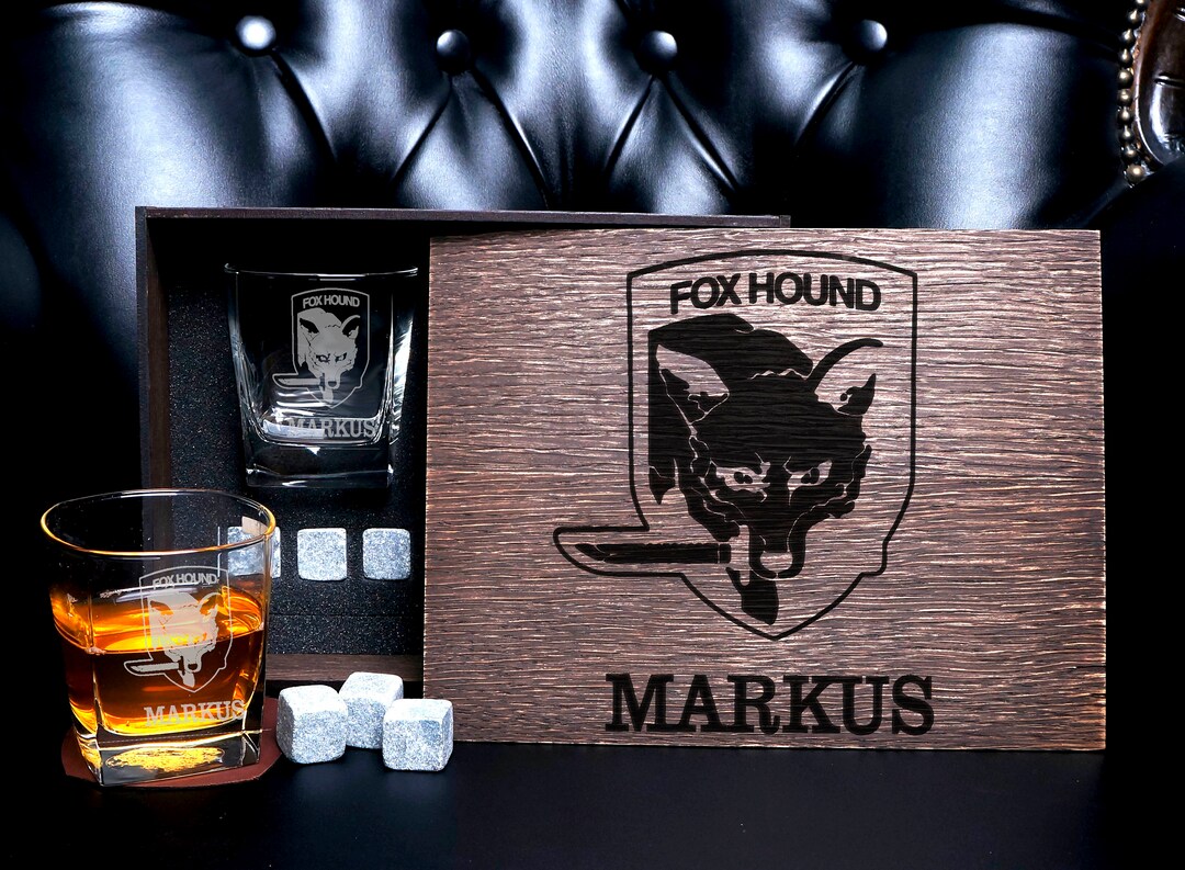 Personalized Whiskey Set, Groomsmen Gift Set, Bourbon Glasses, Whiskey ...