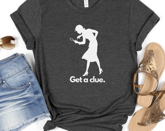 Nancy Drew Sleuth Queen Shirt - Book Lover Tee for Mystery Fans, Teachers & Moms