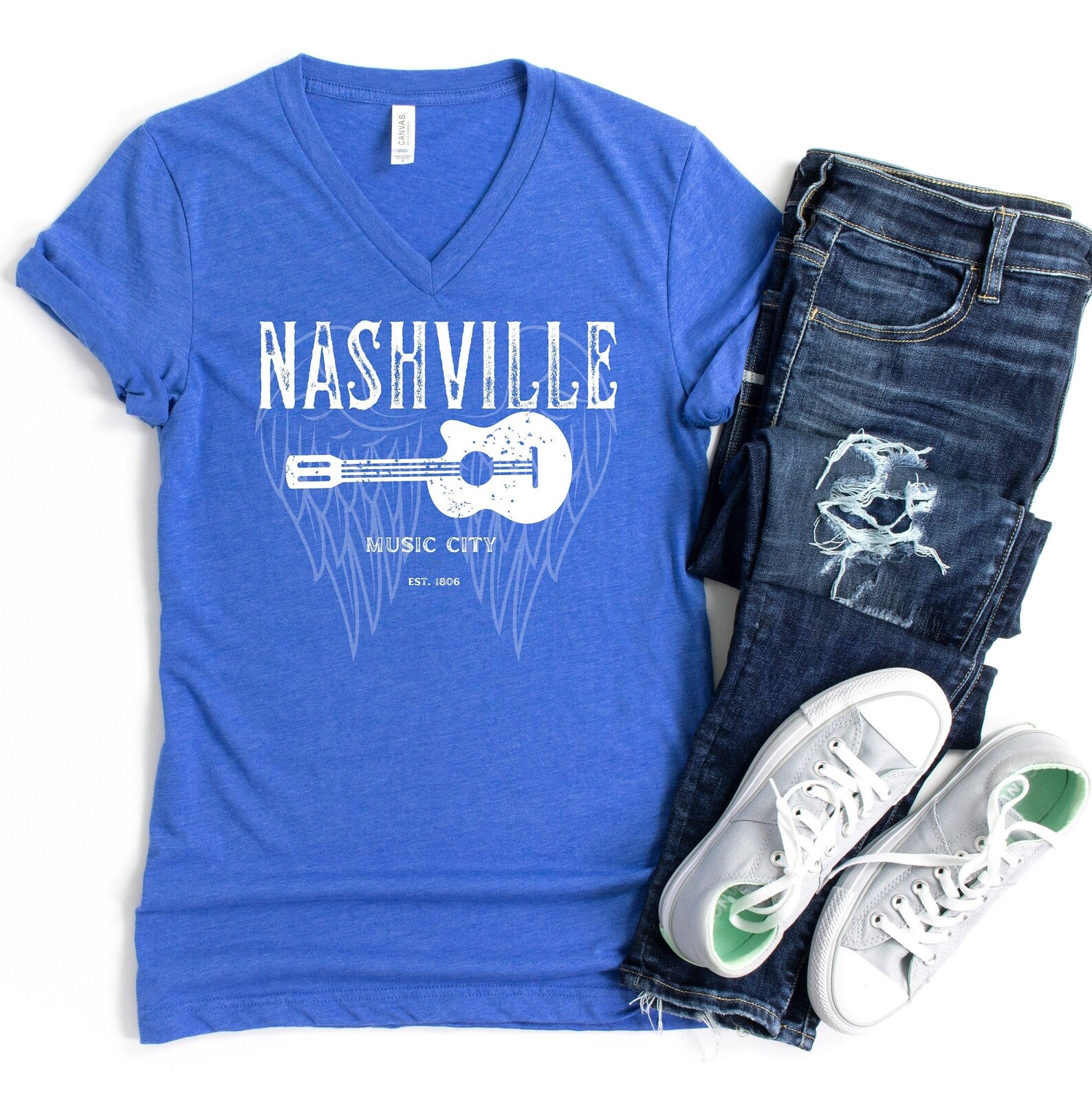 Nashville Music City Tshirt, Country Music Shirt, Nashville Shirt