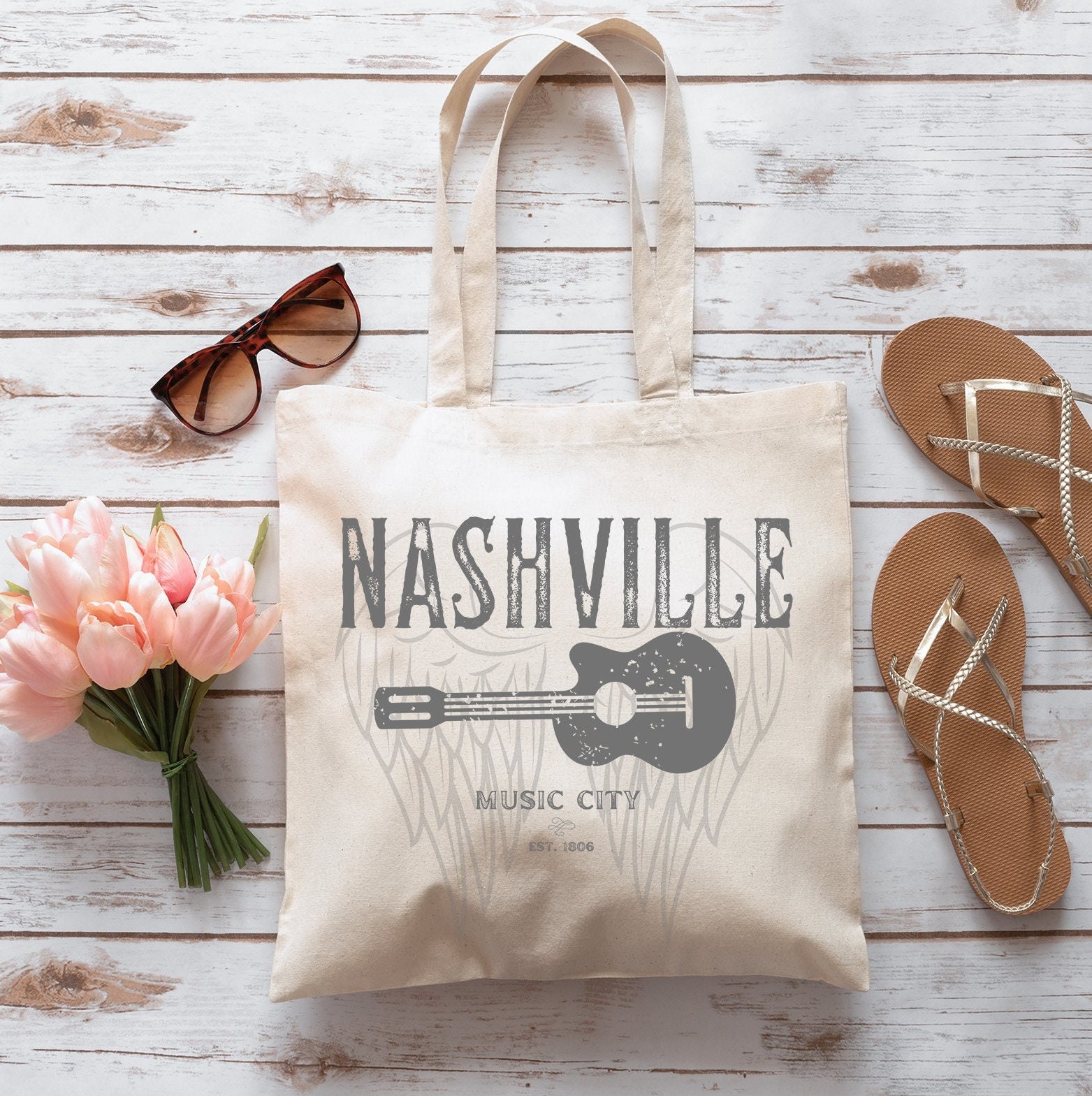 Nashville Tn Tote Bags for Sale - Fine Art America