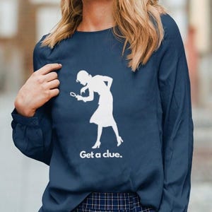 Nancy Zeichnete Mystery Lover Langarm Shirt | Buchliebhaber Geschenk für Englischlehrer & Bibliothekare