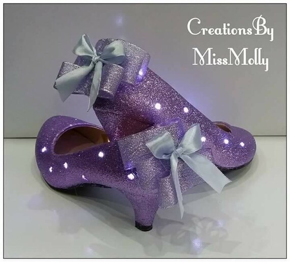 lilac shoes wedding