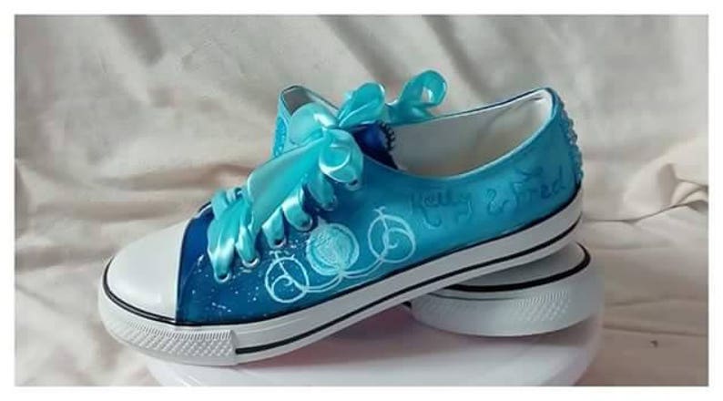 customised wedding shoes