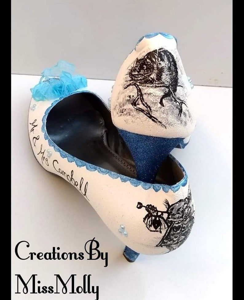 customised wedding shoes