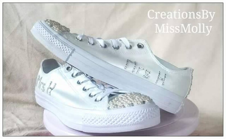 wedding converse etsy