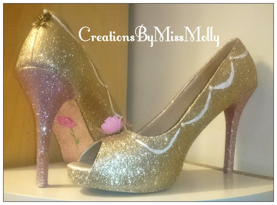 Customised Shoes Wedding Shoes Princess Shoes Disney Shoes Etsy