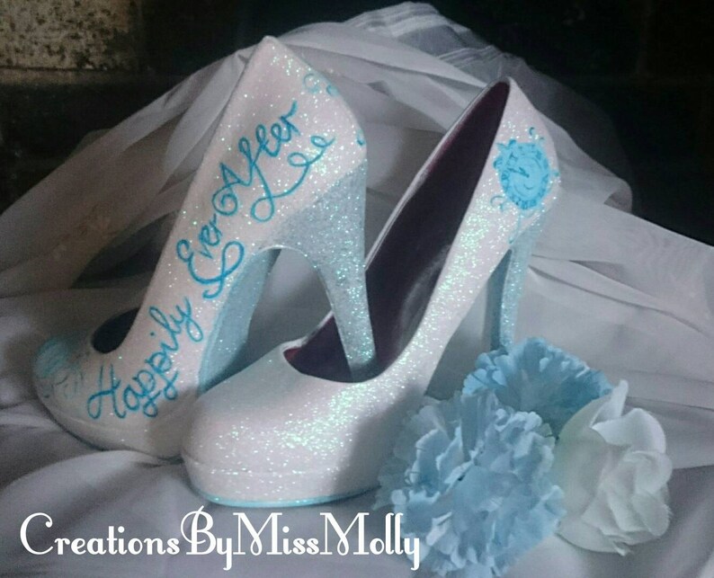 customised wedding shoes