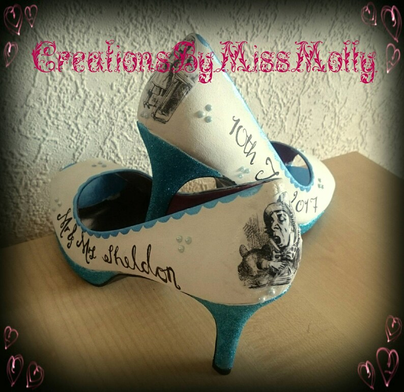 customised wedding shoes