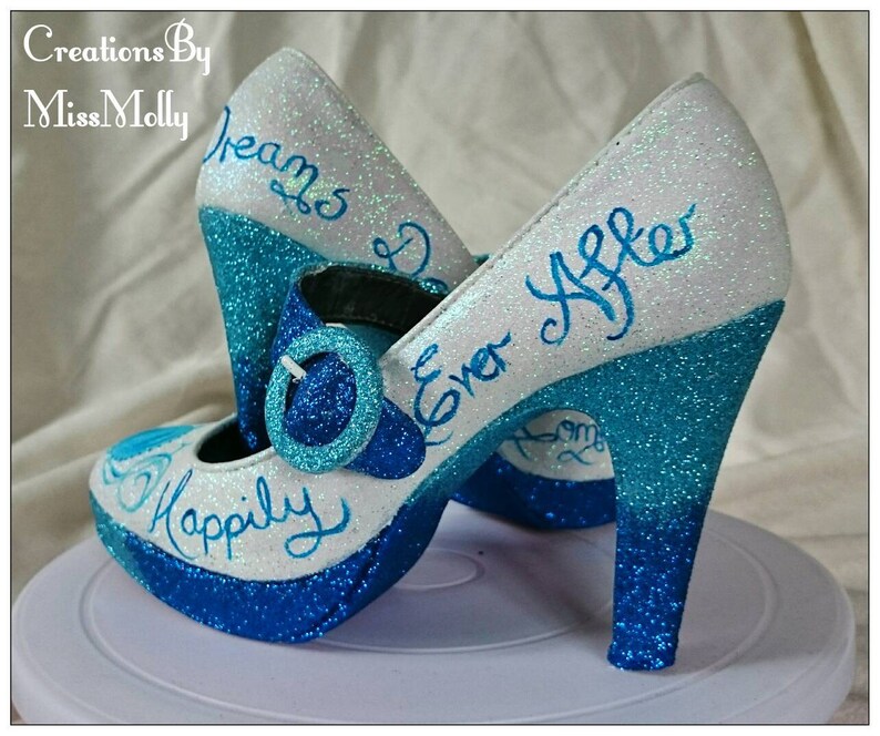 customised wedding shoes