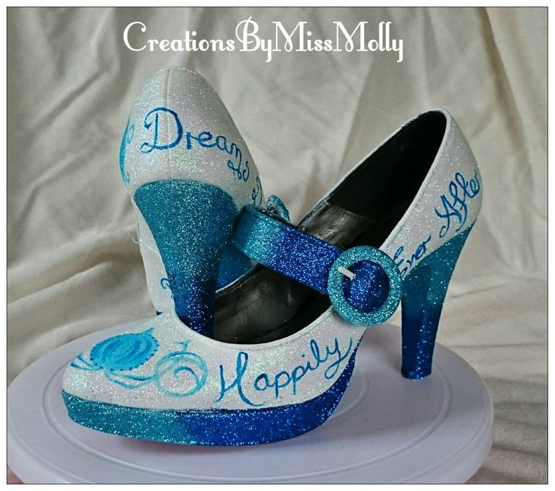 customised wedding shoes