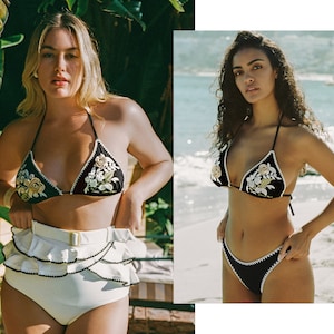 Bikini Badeanzüge Bademode Bademode High Waist Bikinihöschen High Waist Bikinihöschen Bademode Frauen High Waist Bikinihöschen BSTRIELIZABETH