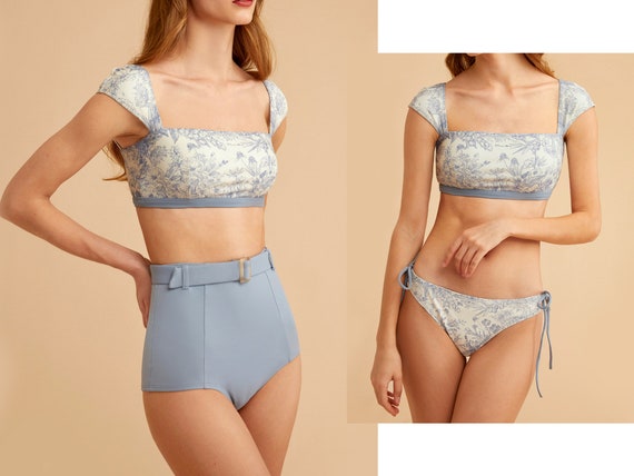 cute strapless swimsuits