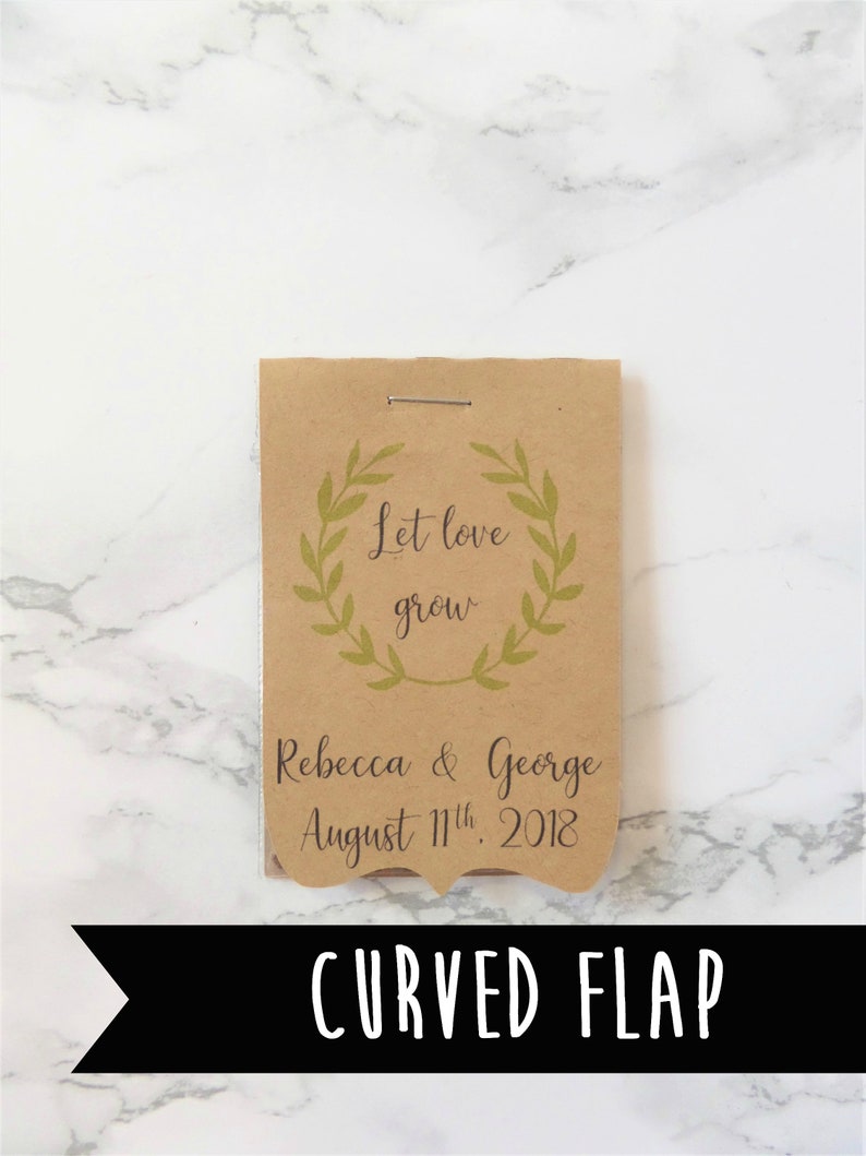 Religious Funeral Favors Forget Me Not Favors Funeral Favors Custom Seed Favor