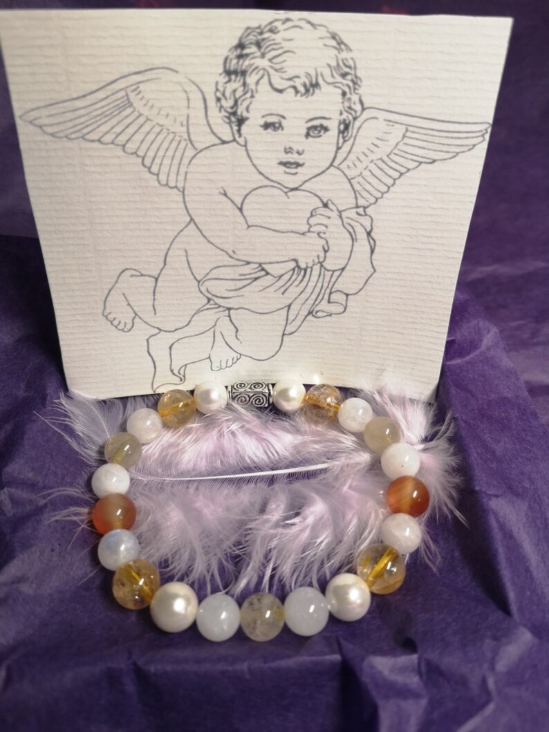 Bracelet de l' Ange Gardien guardian angel. | Etsy Bracelet de l' Ange Gardien guardian angel. | Etsy