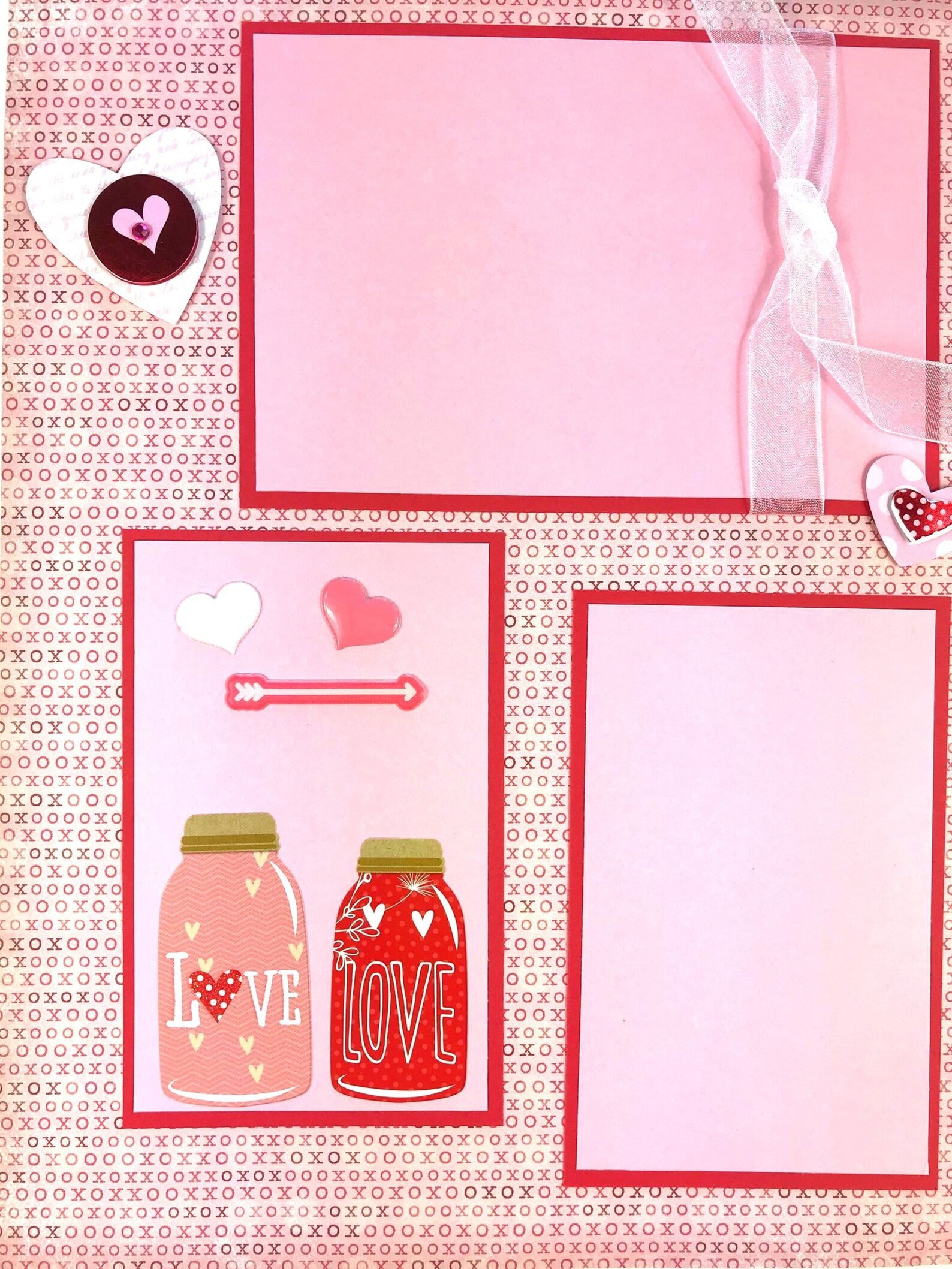 Pages scrapbook de la SaintValentin 12 x 12 pages Premade Etsy