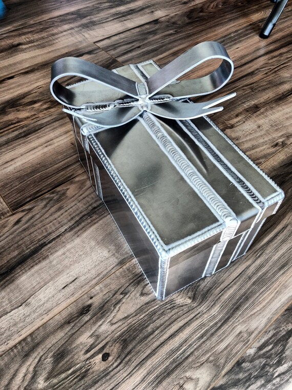 Aluminum Gift Box Welded Etsy