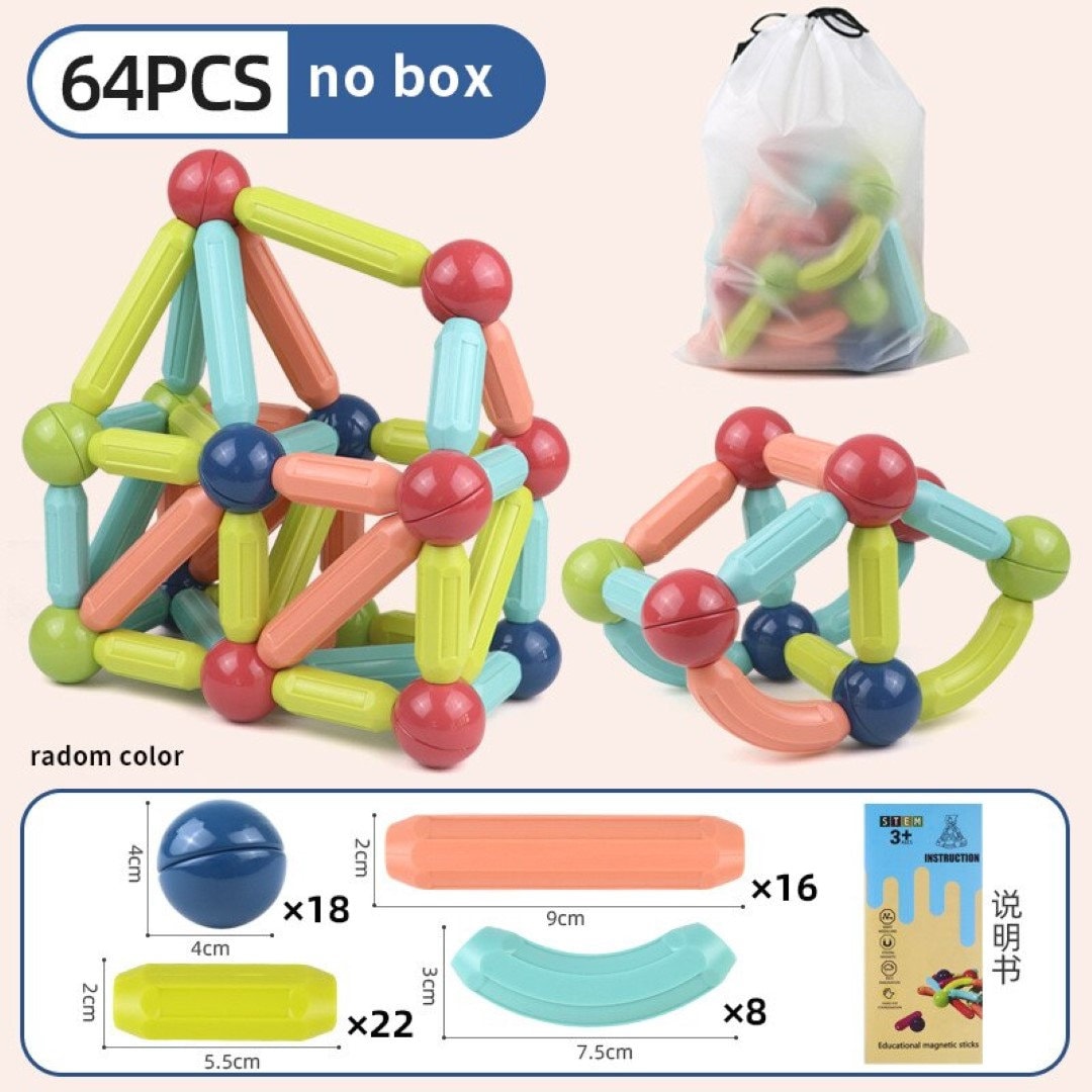 Magnetic Toys - Etsy