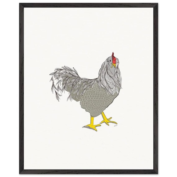 Adorable Chicken Wall Decor - A Delightful Addition to Any Home