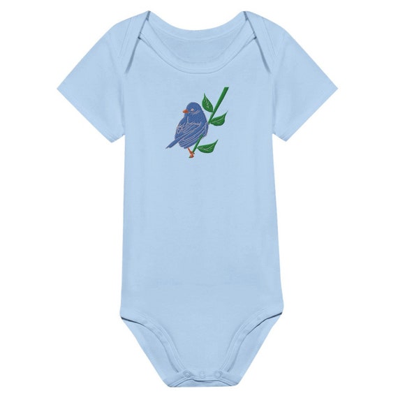 Embroidered Baby Onesie: Adorable Crewneck for Newborns