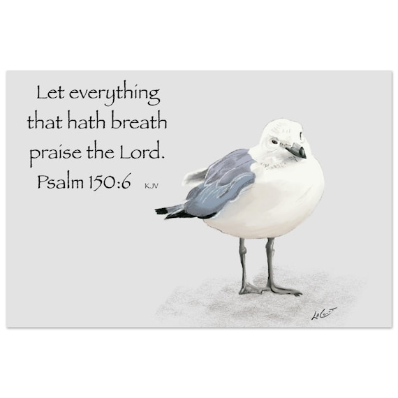 Psalm poster 12x18 Praise the Lord