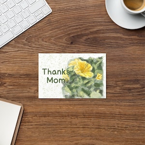 Merci maman carte - fête des mères, anniversaire, à tout moment !