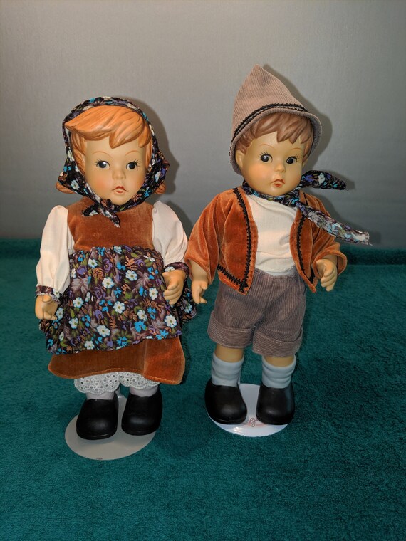 hansel and gretel porcelain dolls