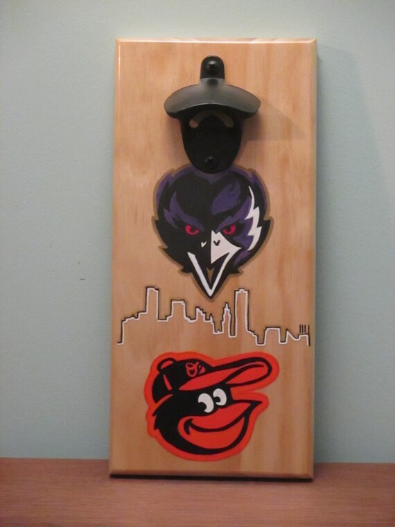 Baltimore Skyline Ravens Orioles Angry 